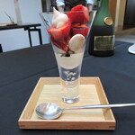 日本料理 TOBIUME - 甘味 いちごの王様