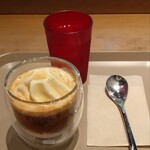 ザ・ラボ　カフェラボ - ソフトクリームにエスプレッソをかけたら