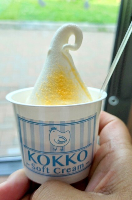 森の芽ぶきたまご舎 道の駅かくだ店 - 角田（ソフトクリーム）の写真