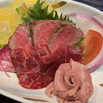 米沢牛黄木 - 米沢牛のお造り