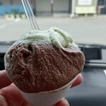ハラッパ - うーん、酷い状態、ティッシュで周りを拭いてから撮影した。