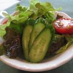 ダズンロージス - ランチのサラダ