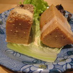 お茶とごはんや - 鶏の松風焼き（夜定食より）