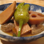 お茶とごはんや - 煮物（夜定食より）