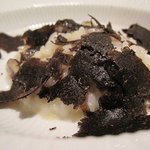 アロマフレスカ - カステルマーニョチーズとラディッキオのリゾット　黒トリュフ風味
