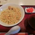 スターズカフェチャンバラ - チャーハンとスープ