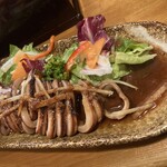 のん処 - いか胴炒め