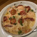 のん処 - サーモン・ホタテ　クリームグラタン