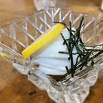 焼とり弁慶 - やまいも短冊350円