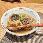 おばんざい KURUMI - 椎茸の肉詰め