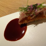 Point - 8月のディナー淡路産　鱧のパイ包み