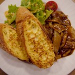 ジャムカフェ - フレンチトースト/牛すじ煮込み