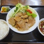 Riyuuen - 肉しょうが定食