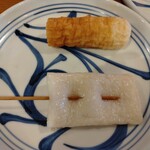 手打ちうどん寺屋  - ちくわ、平天