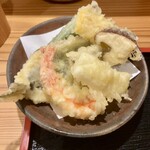 しんのすけ - この日の天ぷら盛り