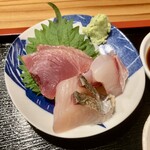 しんのすけ - 刺身(三種盛り)