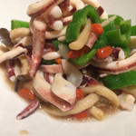 美食同源 銀座小はれ日より - 烏賊と枸杞の実