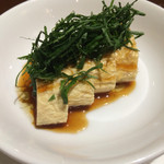 美食同源 銀座小はれ日より - ピータンと豆腐を湯葉で…