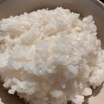 炭焼きステーキHIUCHI - ピカピカのご飯さんでーす。