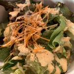 炭焼きステーキHIUCHI - サラダでーす。②