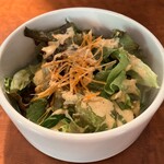 炭焼きステーキHIUCHI - サラダでーす。①