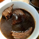 炭焼きステーキHIUCHI - 牛タンシチューさんでーす。