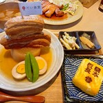 だい食堂 - カクタマ定食ダブル