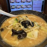 伝丸 - 濃厚味噌タンメン960円