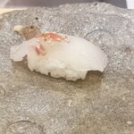 こい勢 - ヒラメ　ゆず胡椒ポン酢