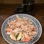 くっすー - 水なすと夏野菜のサラダ(680円)