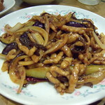 上海バール - 茄子の炒め物