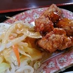 姫ラーメン - セットの唐揚げ（ランチ）