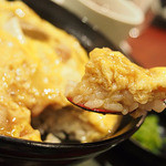 たまひで いちの - 白レバ入り親子丼