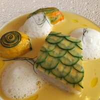 La Vallee d'Or - 平目と三浦産ズッキーニ