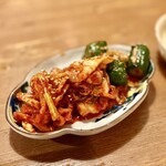 お好み たまちゃん viva - キムチ盛り合わせ