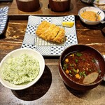 かつ吉 渋谷店 - ひれかつ定食150g 3,000円