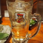 鶏と魚と麺 祐星 - ハイボール