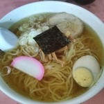 横浜ラーメン - ラーメン大盛り。値段忘れた(^_^