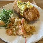 おうどん あおぞら - ホタテクリームコロッケ