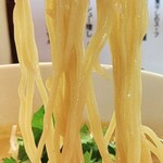 拉麵 芳 - やや低加水なストレート細麺(鶏だし塩そば)