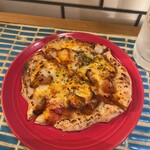 スタンド4坪らばー - カレー風味ジャーマンポテトピザ