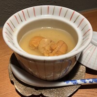 雲丹の茶碗蒸し