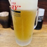 金屋食堂 - 生ビール（※キリン一番搾り）