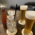 지모 - 퍼스트 소프트 드링크에 곰돌이 얼음❤︎