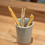 ARMONICO - ンドゥイヤのグリッシーニ 桜海老と青海苔のグリッシーニ スパイスのグリッシーニ