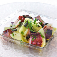 定番 タコとセロリのサラダ レモン風味