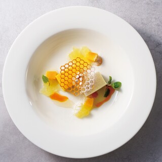 瀬戸内の食材を活かし美しく仕上げた料理をご堪能