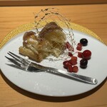 広島 鮨 銀座芝濱 - モンブランデニッシュ