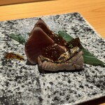 広島 鮨 銀座芝濱 - 初鰹