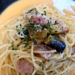 ピエトロ - ◯茄子　ベーコン　トマトクリームソース